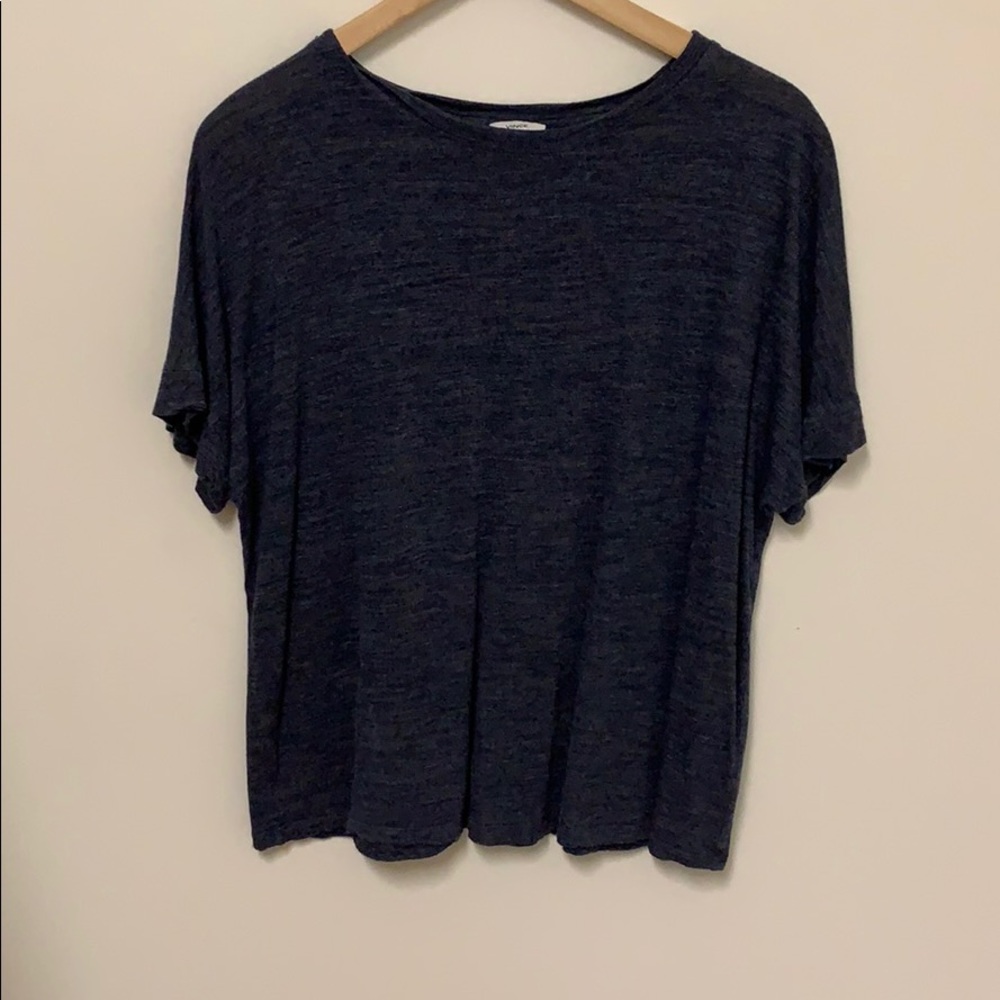 Navy Vince Short Sleeve Tee